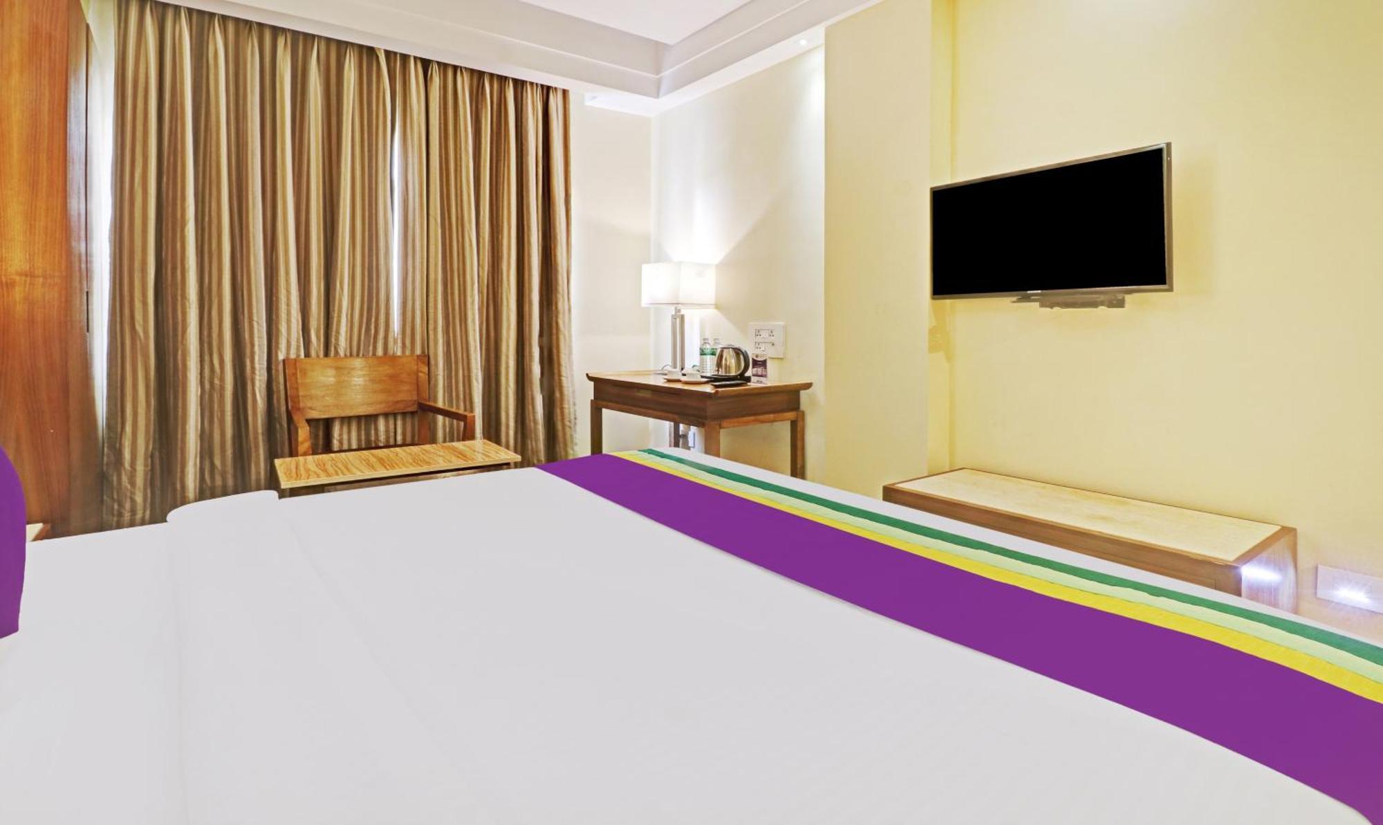 Hotel Treebo Tryst Park N Vijayawāda Exterior foto