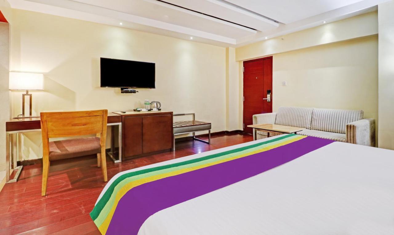 Hotel Treebo Tryst Park N Vijayawāda Exterior foto